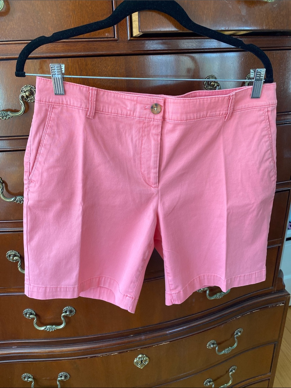 Talbots Pink Classic Bermuda Shorts